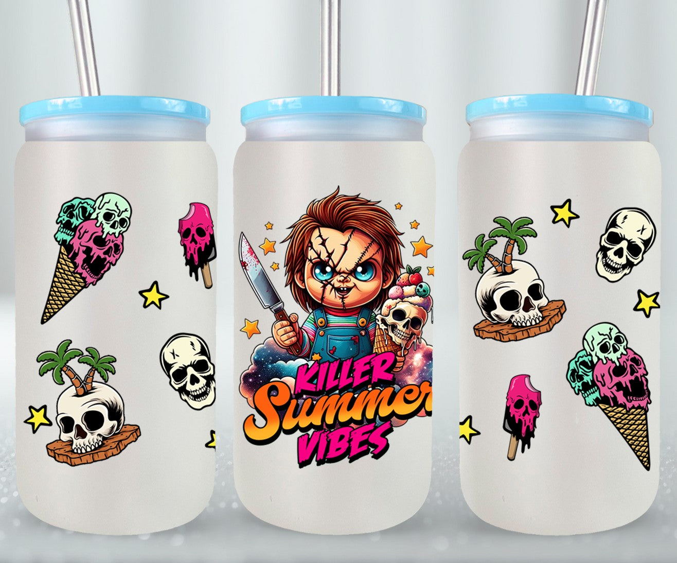 Summer Killer Vibes-10725 - glass can