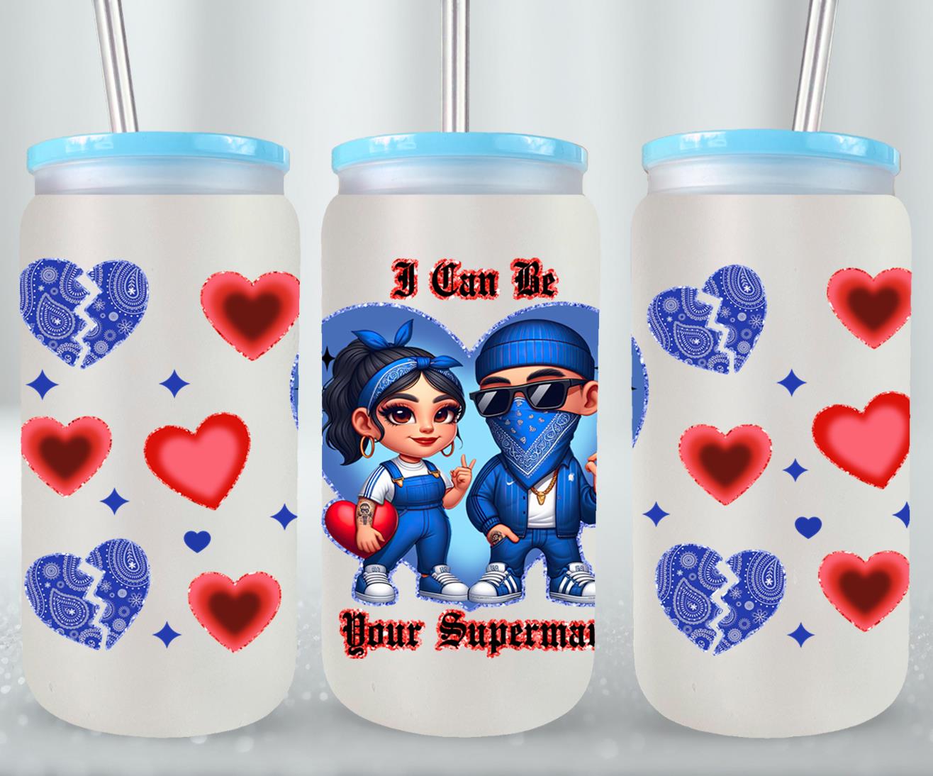 I Can Be Your Superman-10139 - glass can