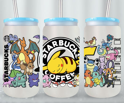 Pokemon - glass can