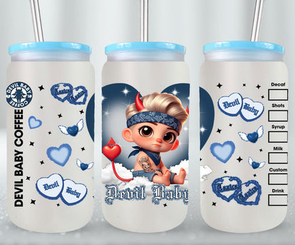 Devil Baby-10132 - glass can