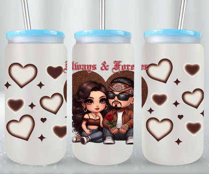 Always and Forever-10110 - glass can