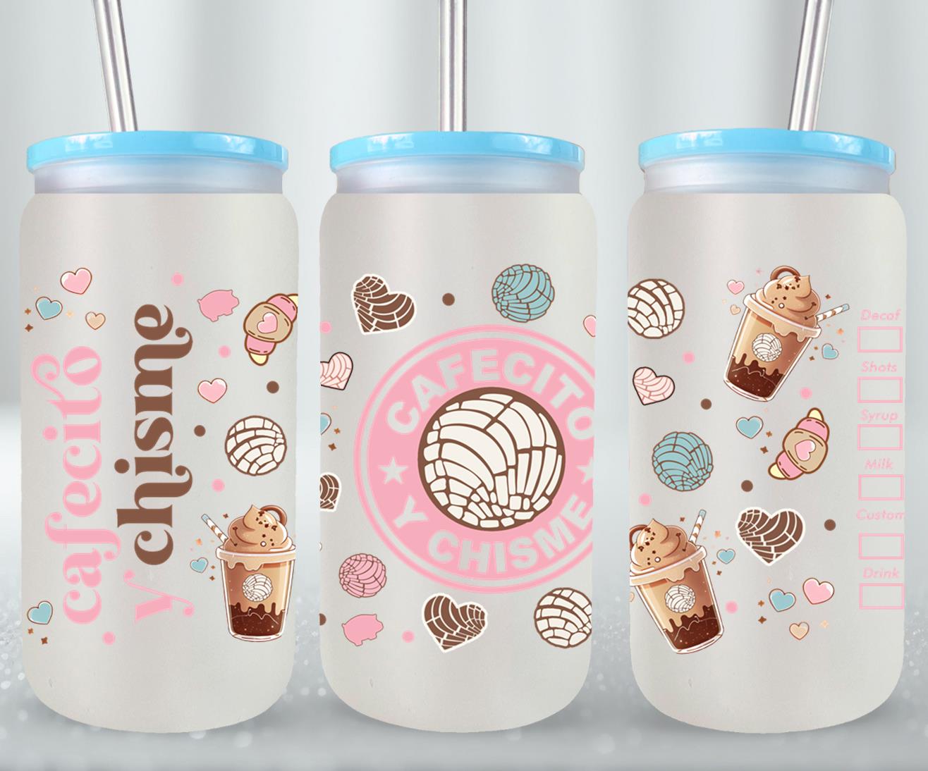 Cafecito y Chisme-10050 - glass can