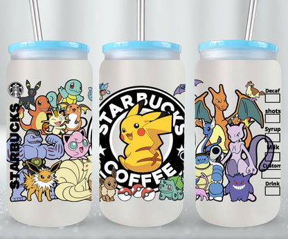 Pokemon - glass can