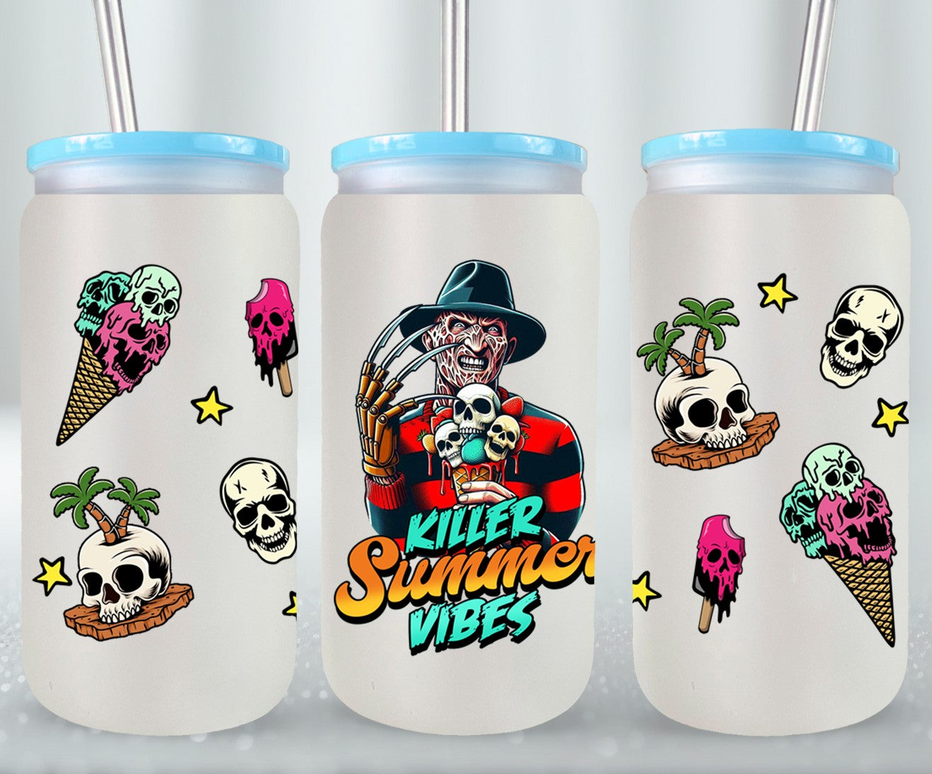 Killer Summer Vibes-10702 - glass can