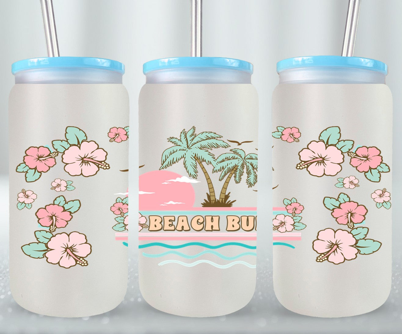 Beach Bum-10678 - glass can