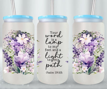 Your Word Is My Lamp-10234 - glass can