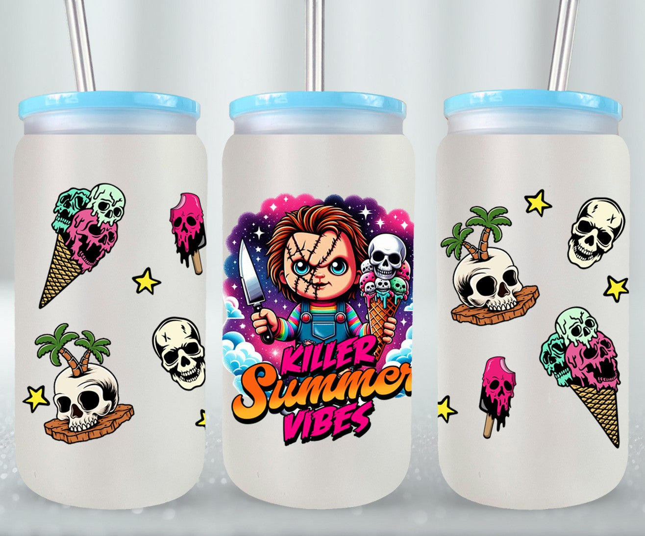 Summer Killer Vibes-10723 - glass can