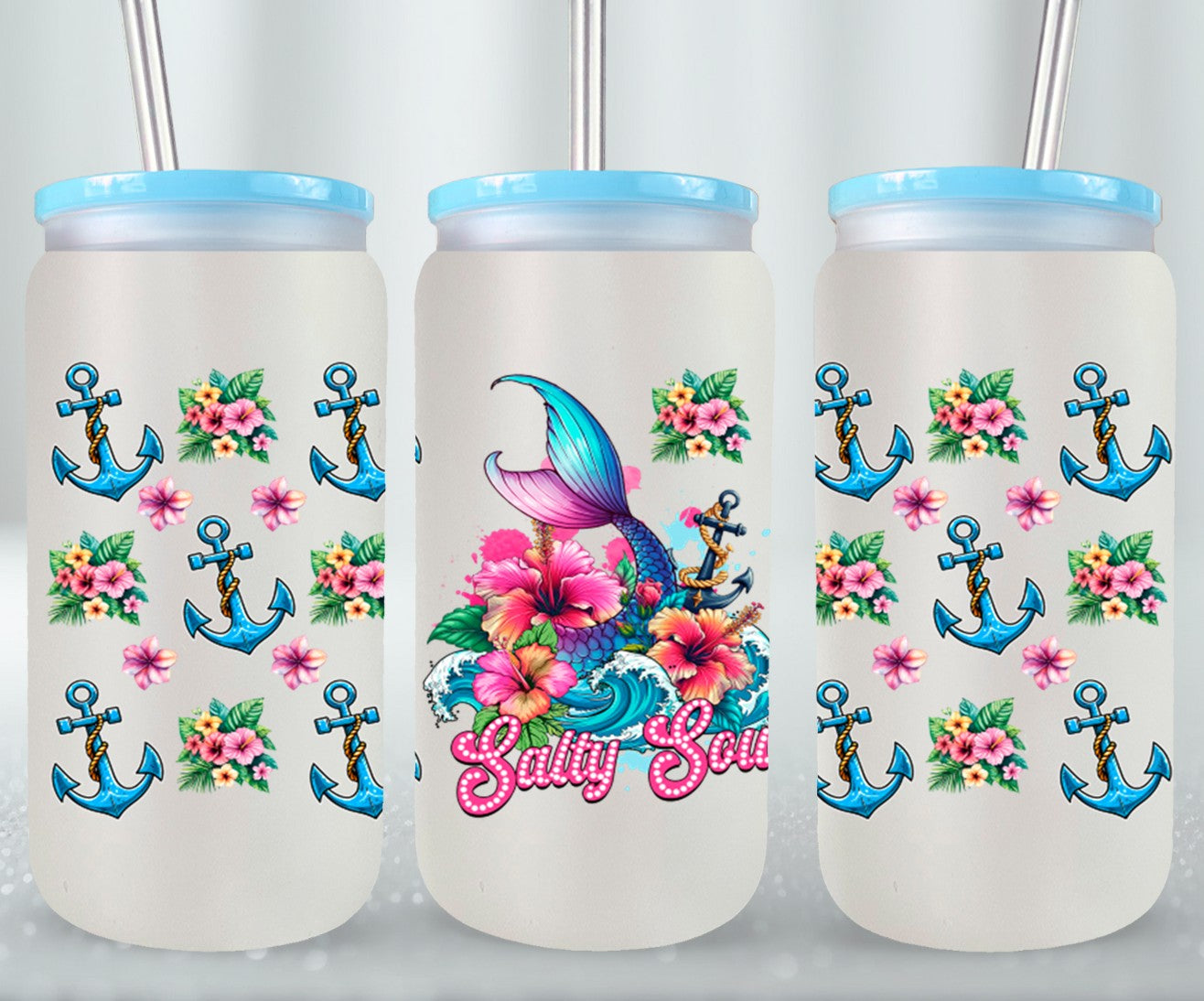 Salty Soul Retro Summer-10668 - glass can