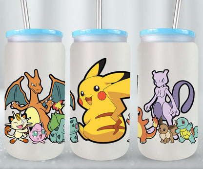 Pokemon - glass can