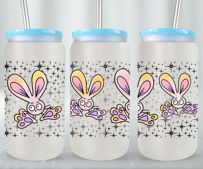 Funny Bunnies-10350 - glass can