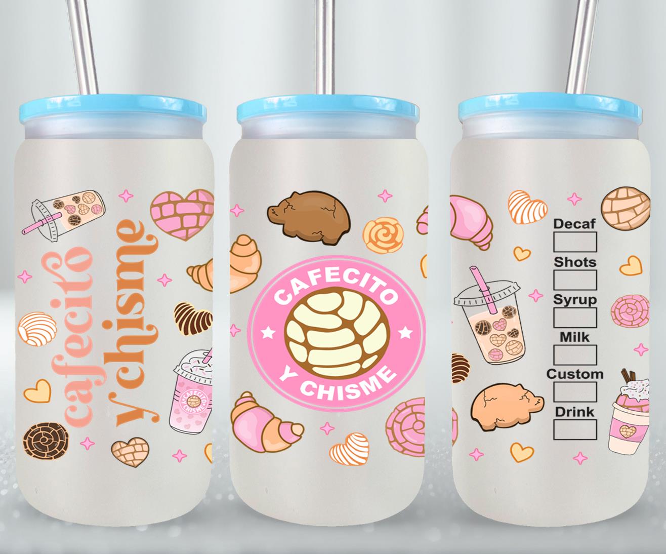 Cafecito y Chisme-10052 - glass can