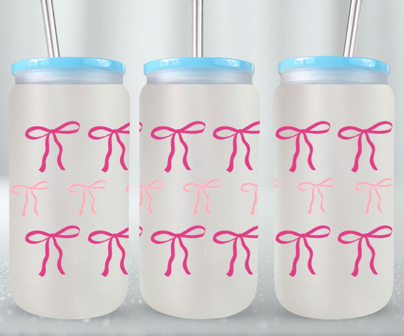 Thin Pink Coquette-10262 - glass can