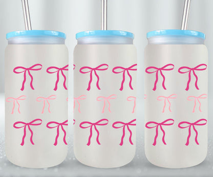 Thin Pink Coquette-10262 - glass can