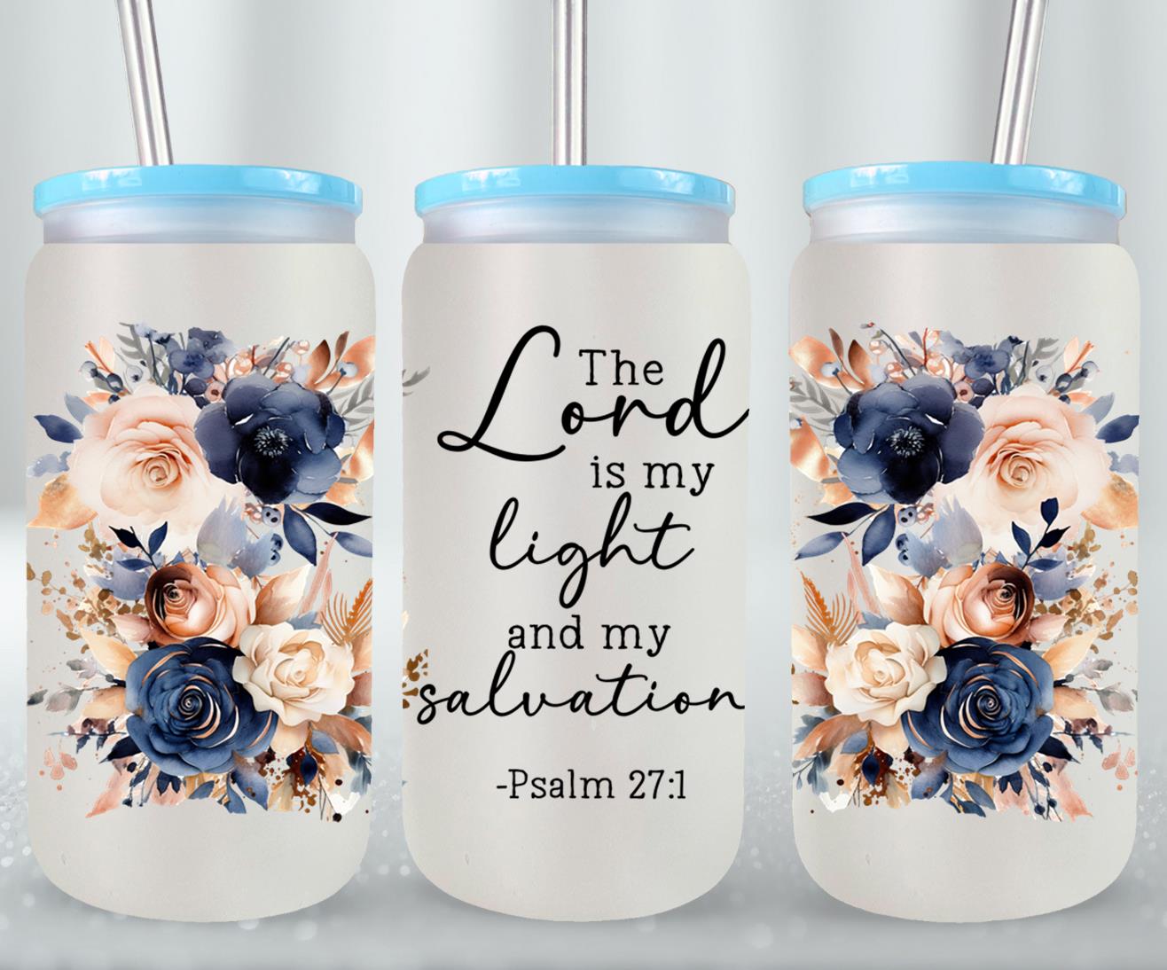 The Lord Is My Light-10226 - glass can
