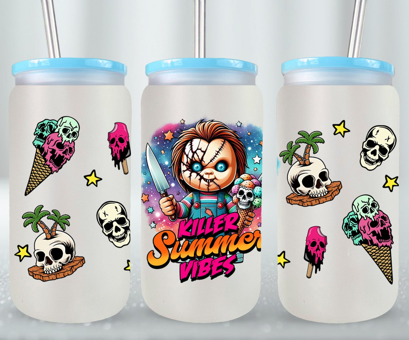 Summer Killer Vibes-10722 - glass can