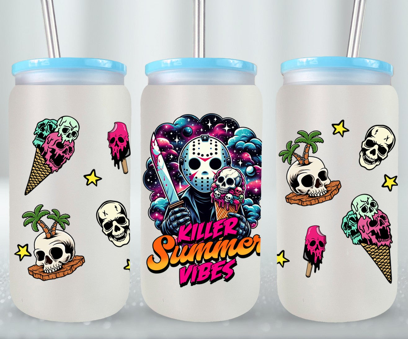 Summer Killer Vibes - glass can