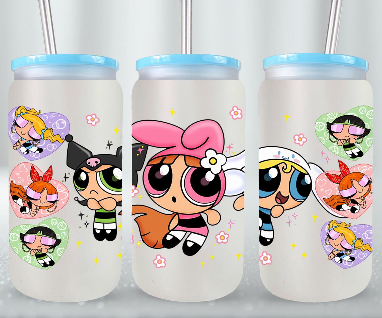 Cholos Cartoon-10154 - glass can
