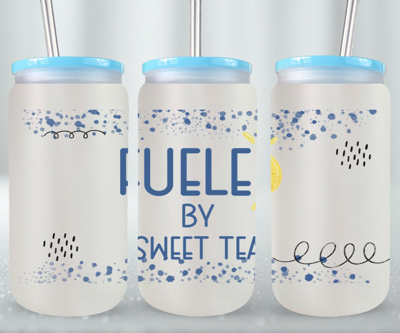 Fueled By Sweet Tea-10683 - glass can
