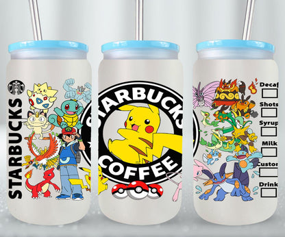Pokemon - glass can