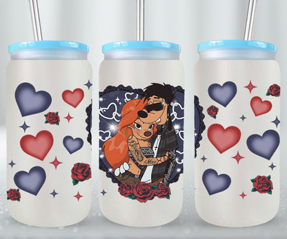 Cholos Cartoon-10161 - glass can