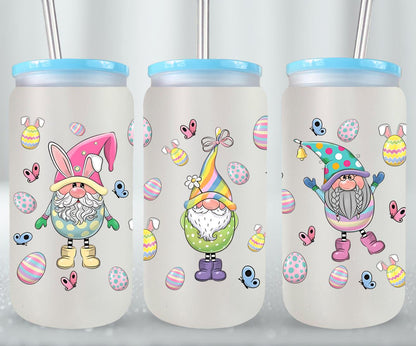 Easter Gnomeo-10328 - glass can