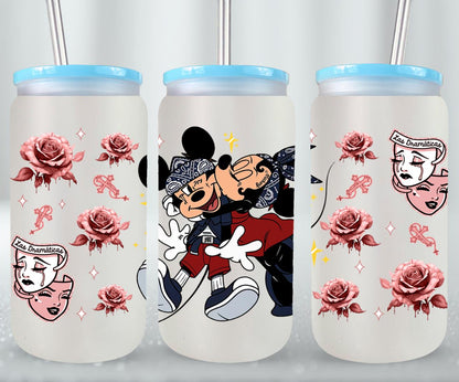 Cholos Cartoon-10152 - glass can
