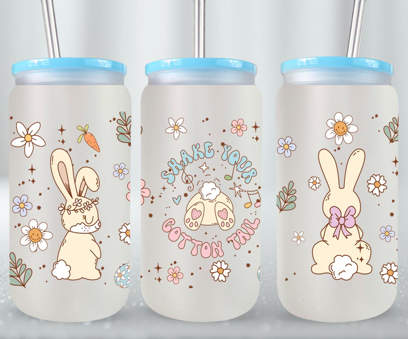 Shake Your Cotton Tail-10447 - glass can