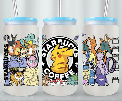 Pokemon - glass can