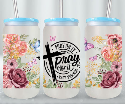 Pray-10222 - glass can