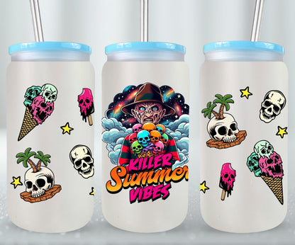 Summer Killer Vibesr-10727 - glass can