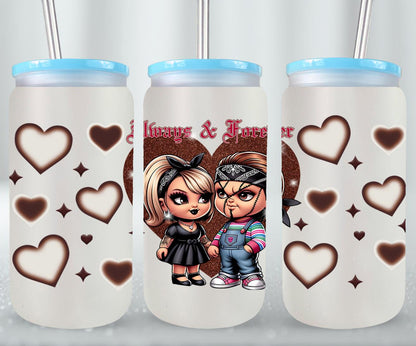 Always and Forever-10114 - glass can