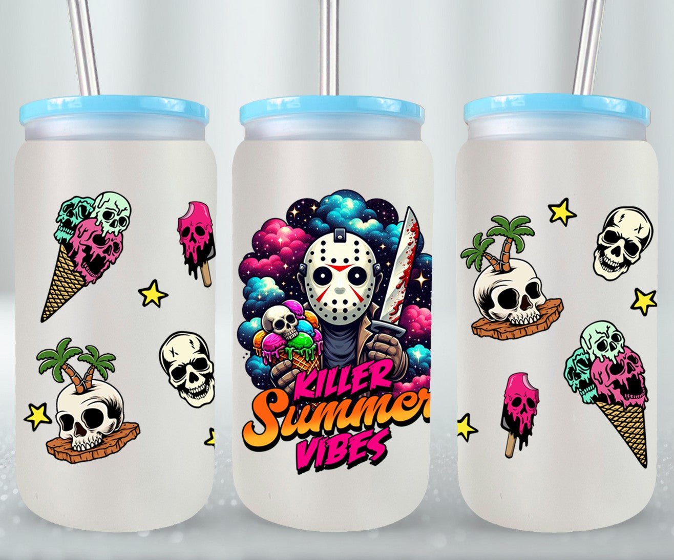 Summer Killer Vibes - glass can