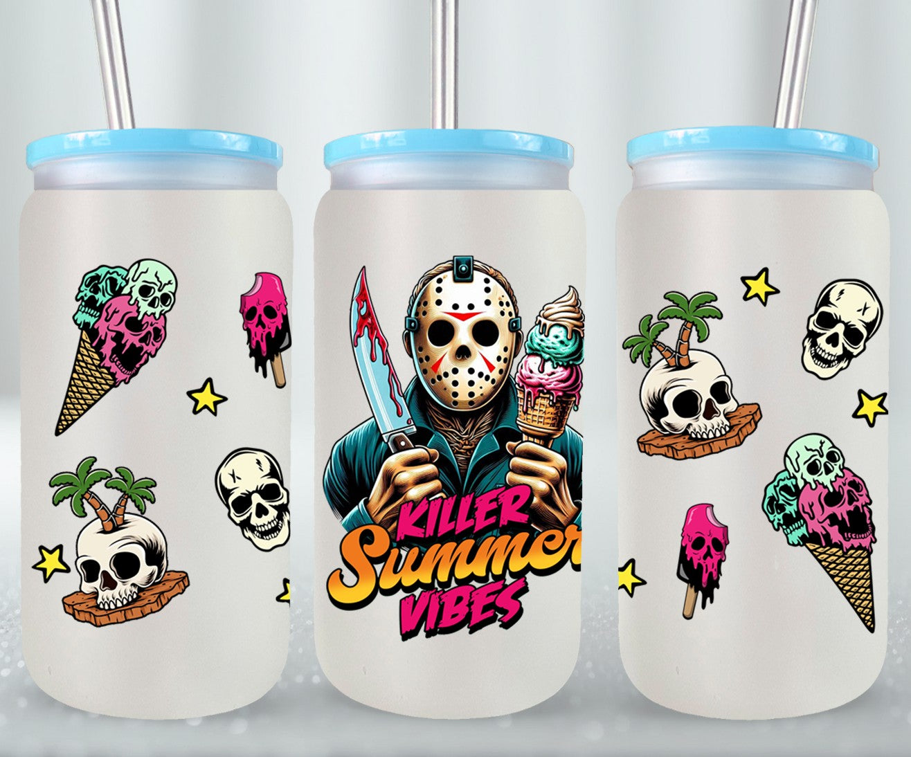 Killer Summer Vibes-10712 - glass can