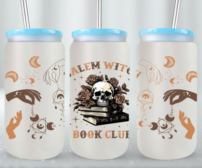 Salem Witch Book Club-9984 - glass can