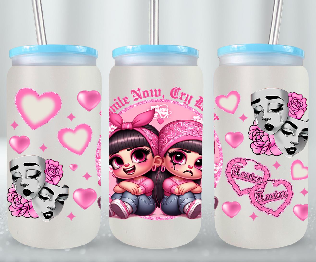 Smile Now Cry Later-10176 - glass can