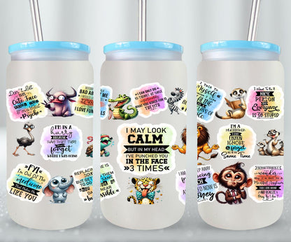 I May Look Calm-9897 - glass can