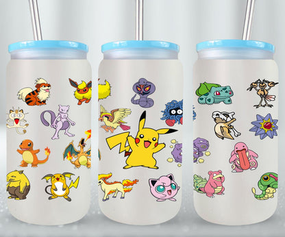Pokemon - glass can