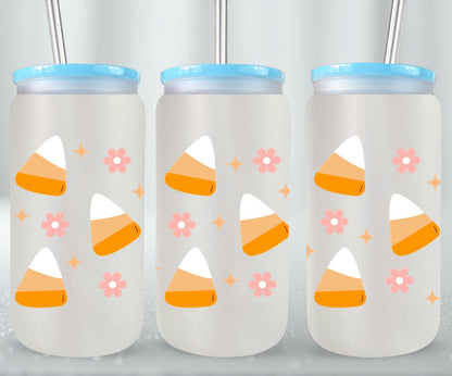 Candy Corn-10466 - glass can