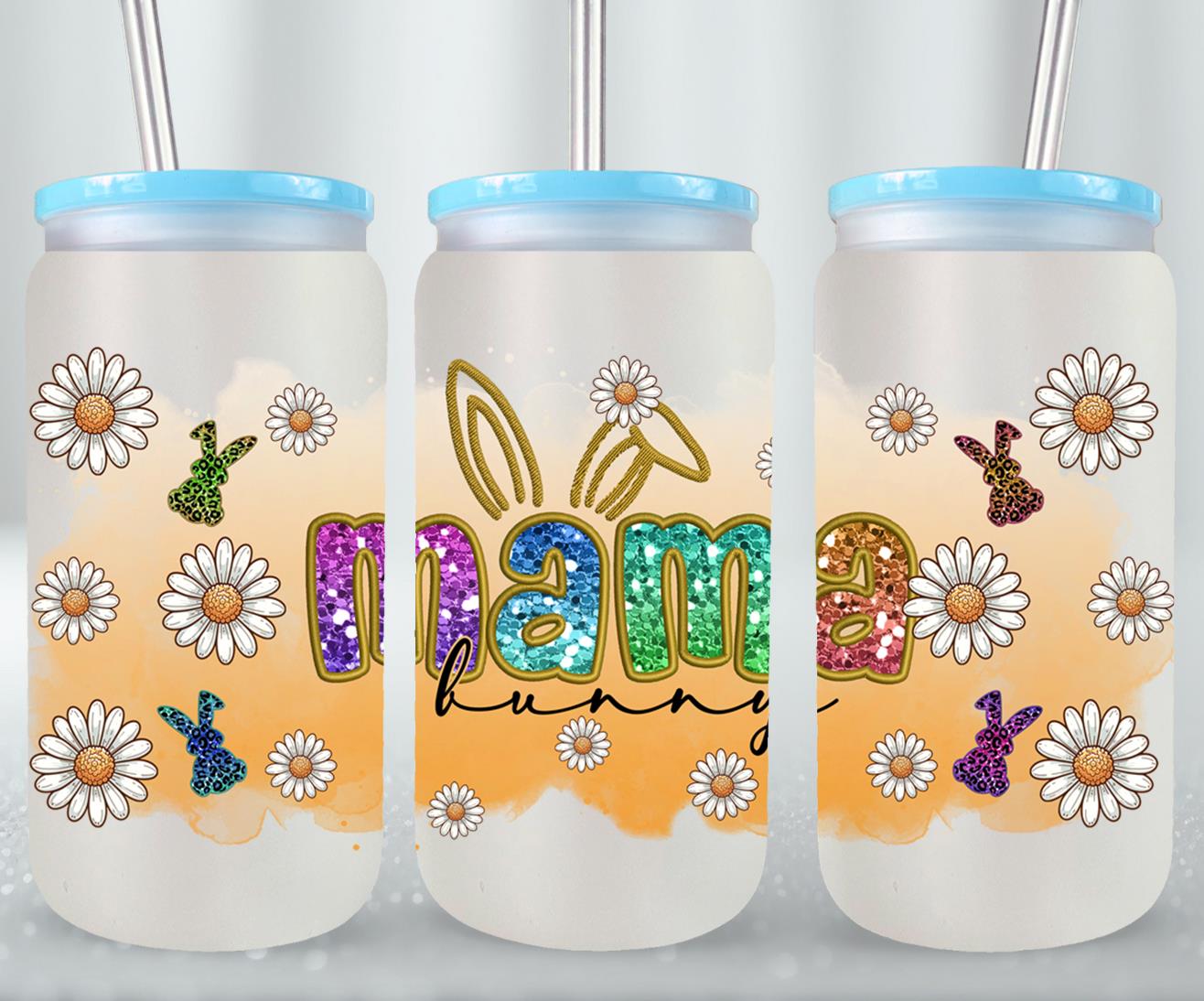 Mama Bunny-10432 - glass can