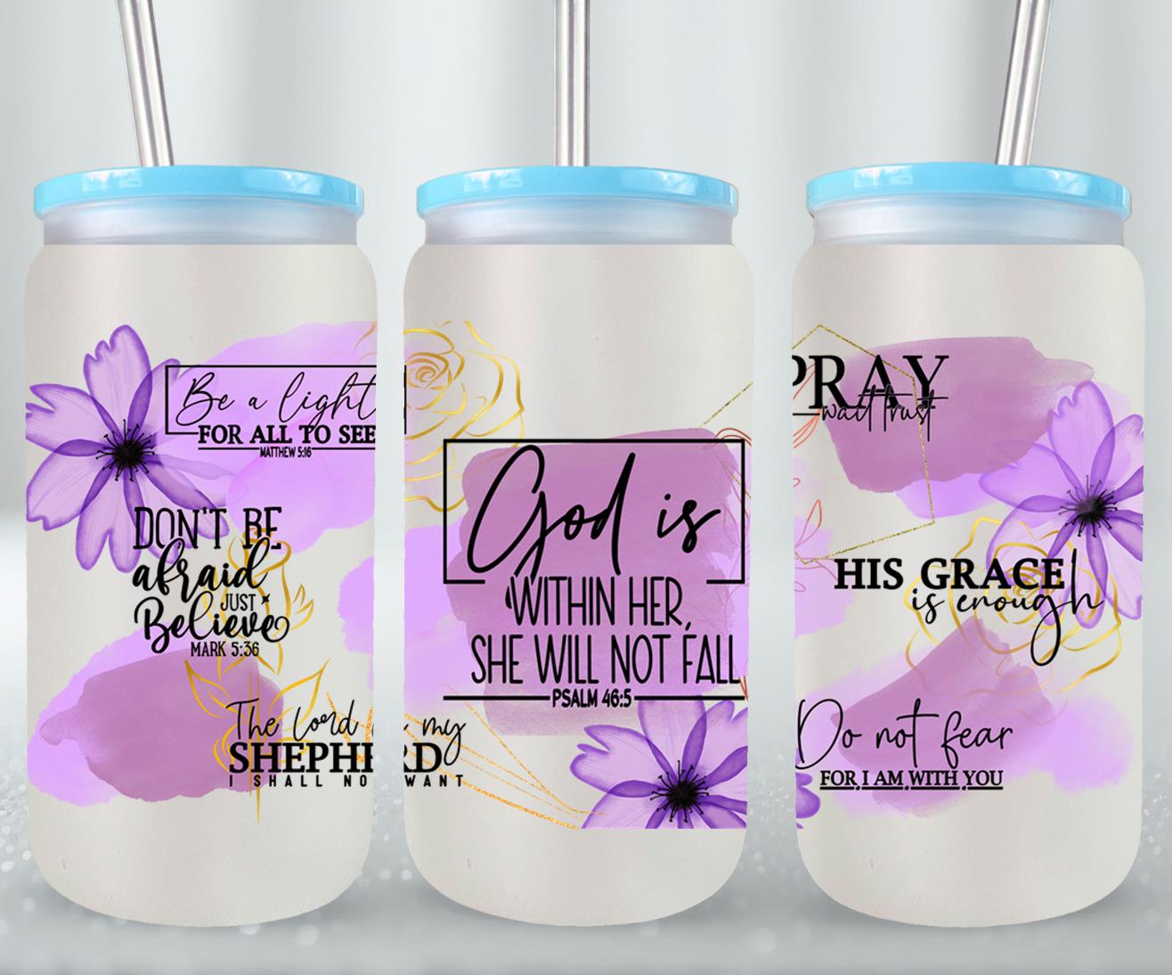 Faith Affirmations-10196 - glass can