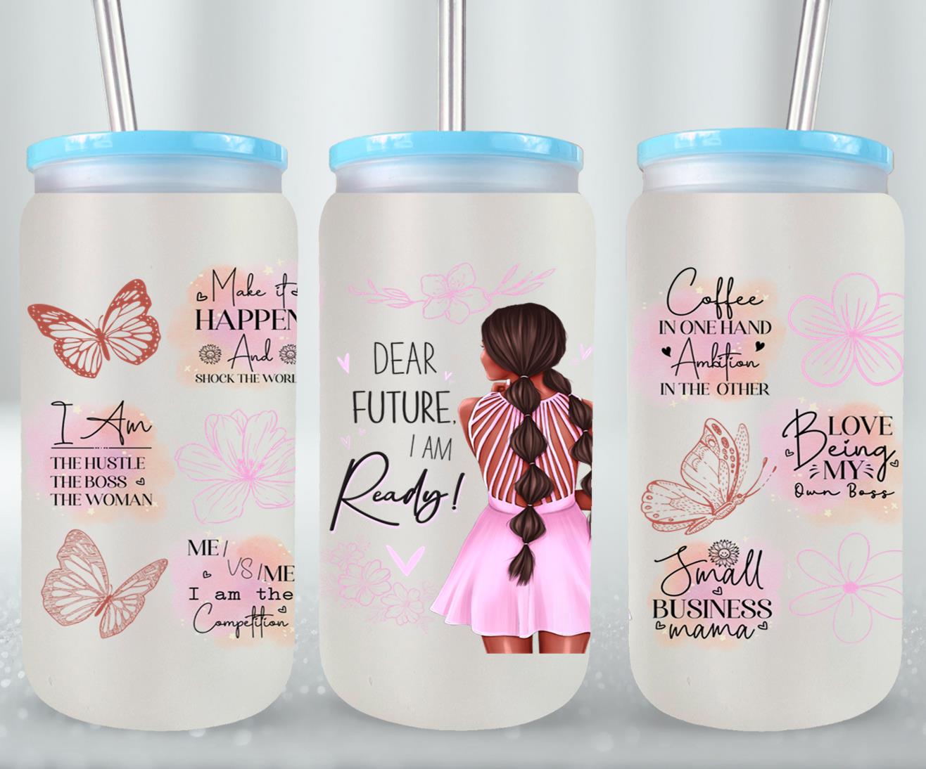 You Can Change The World - glass can