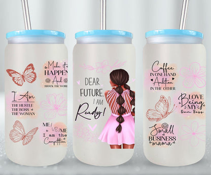 You Can Change The World - glass can