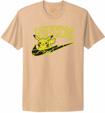 Pikachu Embroidered Logo - t-shirt