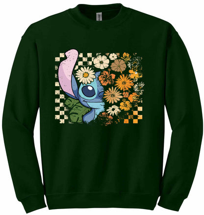 Trick or Treat Alien-11068 - sweatshirt