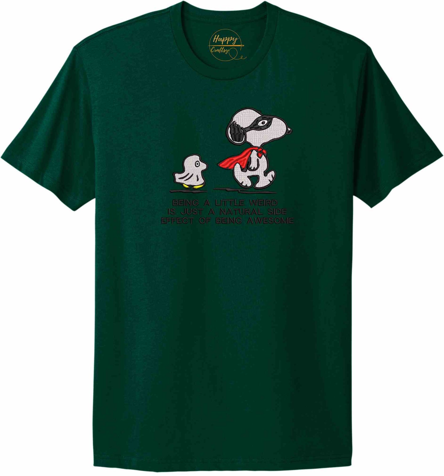 Beautiful positive message Embroidered - t-shirt