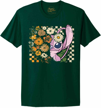 Trick or Treat Pink Alien - t-shirt
