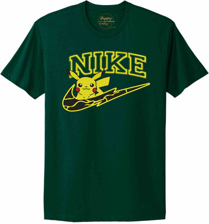 Pikachu Embroidered Logo - t-shirt
