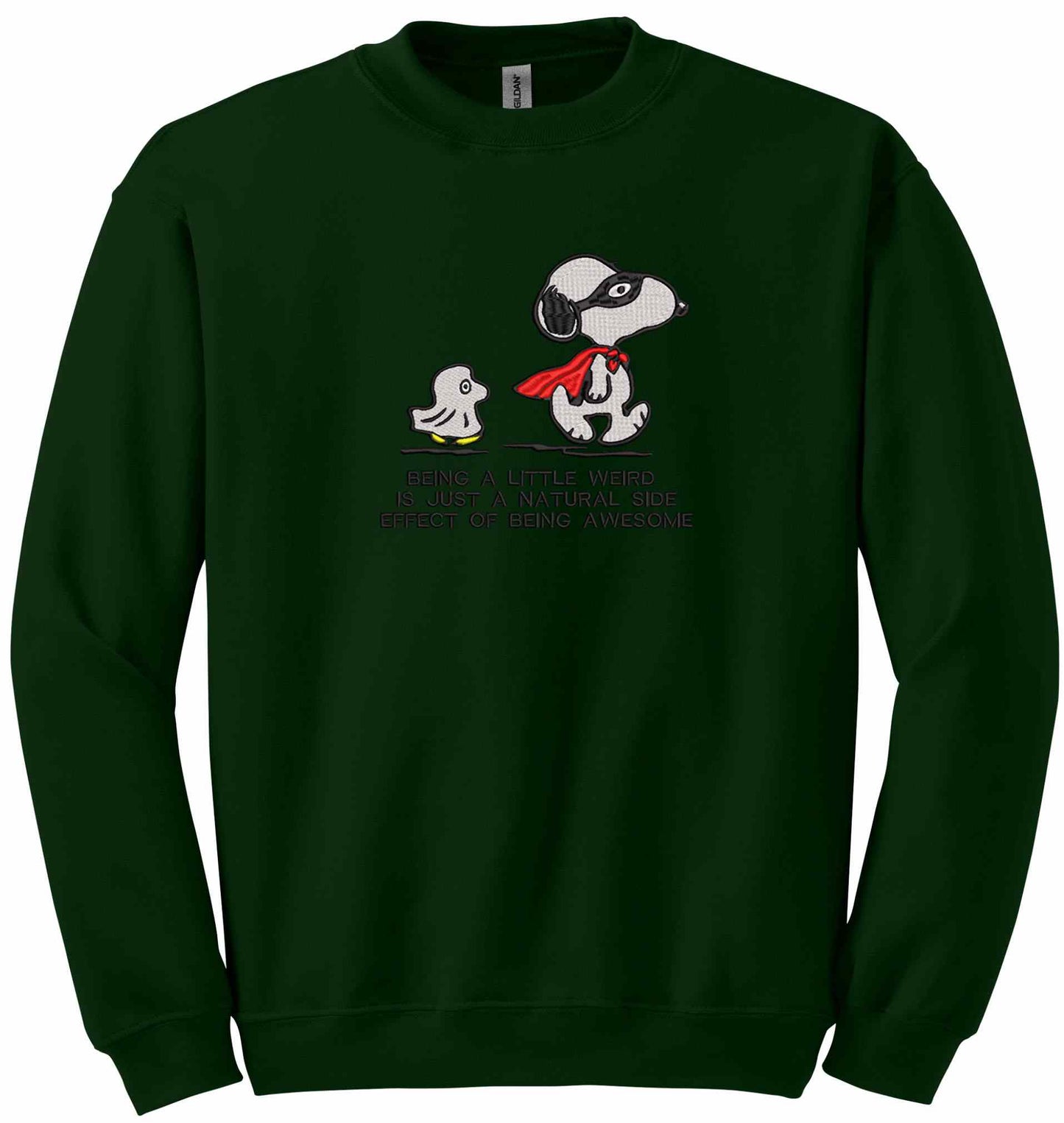 Beautiful positive message Embroidered - sweatshirt