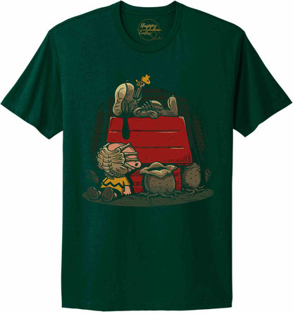 Funny Movie Parody Alien - t-shirt
