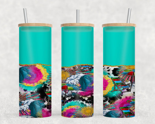 Sun Wave - glass can